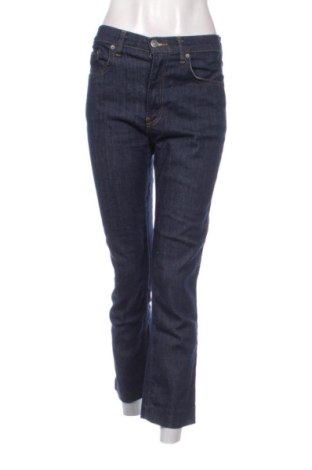 Damskie jeansy Zara, Rozmiar M, Kolor Niebieski, Cena 58,07 zł, #137858292
