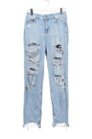 Γυναικείο Τζίν Bershka, Μέγεθος XS, Χρώμα Μπλέ, Τιμή 15,00 €, #137813057