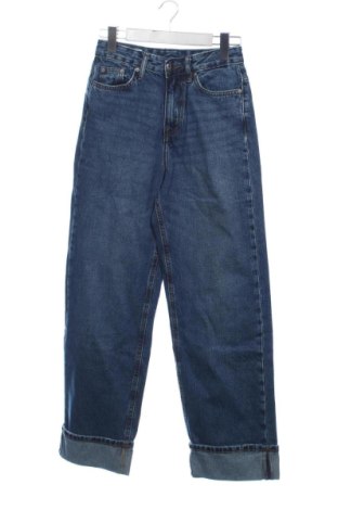Blugi de femei Pull&Bear, Mărime XS, Culoare Albastru, Preț 78,00 Lei, #137798792