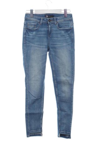 Blugi de femei Zara, Mărime S, Culoare Albastru, Preț 72,00 Lei, #137799064