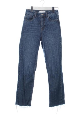 Blugi de femei Zara, Mărime XS, Culoare Albastru, Preț 73,49 Lei, #137805332