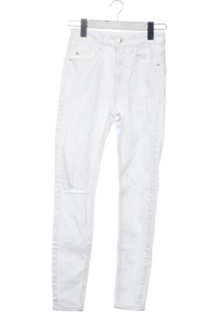 Blugi de femei Stradivarius, Mărime XS, Culoare Alb, Preț 78,74 Lei, #137806193