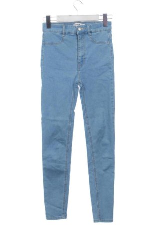 Blugi de femei Pull&Bear, Mărime XS, Culoare Albastru, Preț 82,00 Lei, #137838150