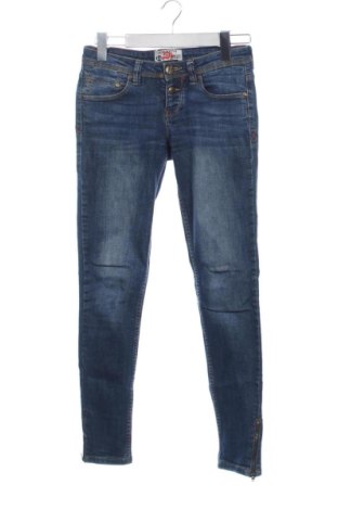 Blugi de femei Terranova, Mărime S, Culoare Albastru, Preț 78,00 Lei, #137840425