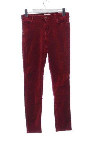 Pantaloni de velvet de femei Lindex, Mărime S, Culoare Roșu, Preț 78,74 Lei, #137846381