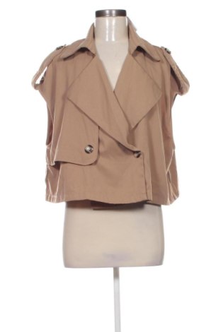 Vestă de femei SHEIN, Mărime XXL, Culoare Bej, Preț 105,00 Lei, #137832210