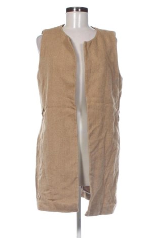 Vestă de femei Massimo Dutti, Mărime M, Culoare Bej, Preț 237,99 Lei, #137843903