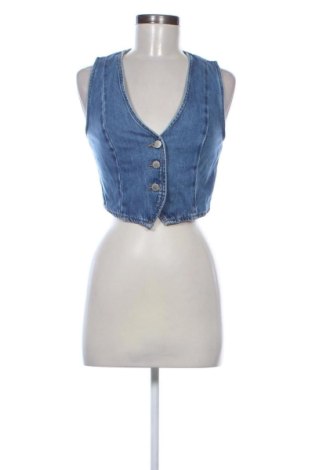 Vestă de femei Zara, Mărime S, Culoare Albastru, Preț 73,49 Lei, #137845322