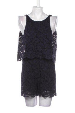 Salopetă scurtă de damă H&M, Mărime S, Culoare Albastru, Preț 104,98 Lei, #137803397