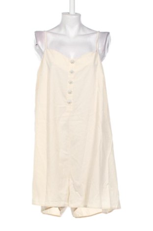Női rövid overál SHEIN, Méret 3XL, Szín Ekrü
, Ár 13 263 Ft, #137822920