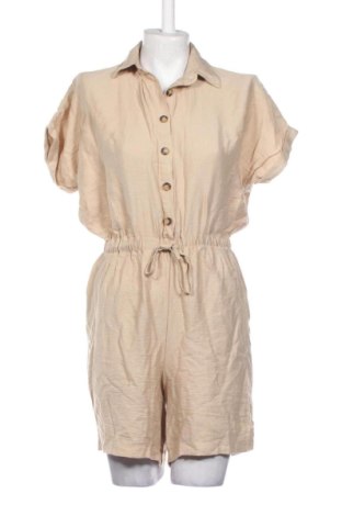 Salopetă scurtă de damă DeeZee, Mărime S, Culoare Bej, Preț 104,15 Lei, #137823279