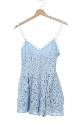 Salopetă scurtă de damă H&M, Mărime XS, Culoare Albastru, Preț 104,98 Lei, #137834707