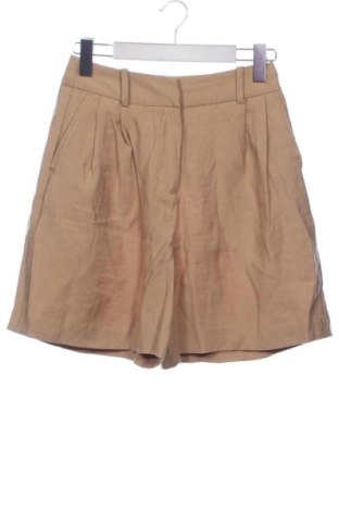 Damskie szorty Zara, Rozmiar XXS, Kolor Brązowy, Cena 43,55 zł, #137797362