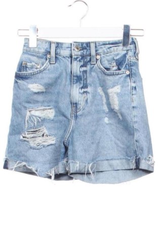 Pantaloni scurți de femei H&M, Mărime XXS, Culoare Albastru, Preț 52,49 Lei, #137805053