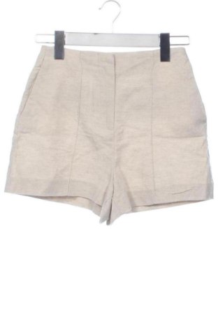 Pantaloni scurți de femei Zara, Mărime XXS, Culoare Bej, Preț 52,49 Lei, #137805476