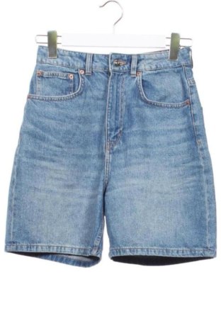 Pantaloni scurți de femei H&M, Mărime XS, Culoare Albastru, Preț 51,06 Lei, #137815051