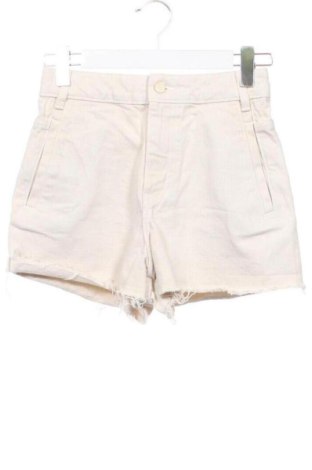 Pantaloni scurți de femei Zara, Mărime XS, Culoare Ecru, Preț 52,49 Lei, #137817416