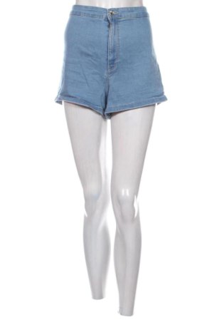 Pantaloni scurți de femei Sinsay, Mărime XL, Culoare Albastru, Preț 50,84 Lei, #137823798
