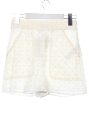 Pantaloni scurți de femei Zara, Mărime XS, Culoare Ecru, Preț 125,98 Lei, #137824638