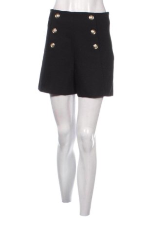 Дамски къс панталон Zara, Размер S, Цвят Черен, Цена 23,62 €, #137824902