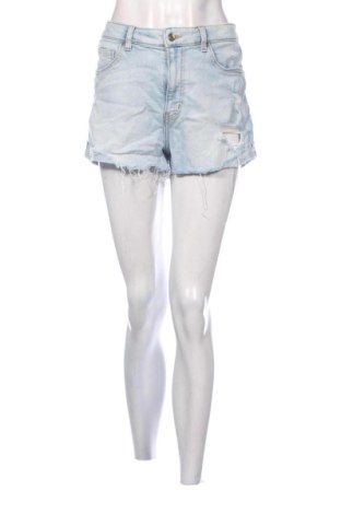 Pantaloni scurți de femei H&M, Mărime L, Culoare Albastru, Preț 52,49 Lei, #137839692