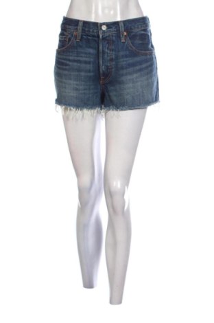 Pantaloni scurți de femei Levi's, Mărime L, Culoare Albastru, Preț 173,99 Lei, #137839929