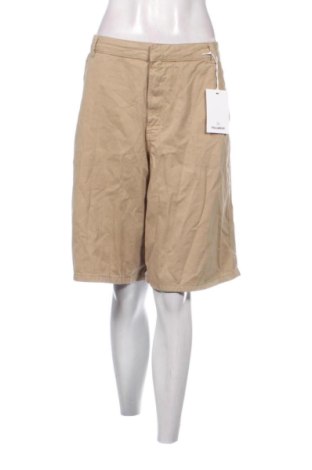 Дамски къс панталон Pull&Bear, Размер XL, Цвят Бежов, Цена 16,00 €, #137843082