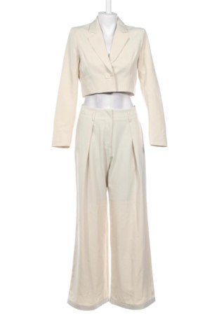 Costum de femei Lulumary, Mărime S, Culoare Ecru, Preț 235,58 Lei, #137790150