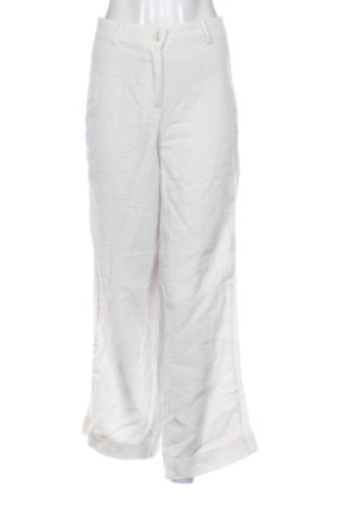Damskie spodnie Zara, Rozmiar S, Kolor ecru, Cena 59,27 zł, #137805308