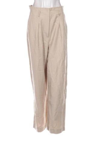 Pantaloni de femei Mango, Mărime M, Culoare Bej, Preț 89,23 Lei, #137806592