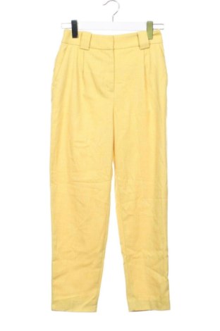 Pantaloni de femei H&M, Mărime XS, Culoare Galben, Preț 131,23 Lei, #137810210