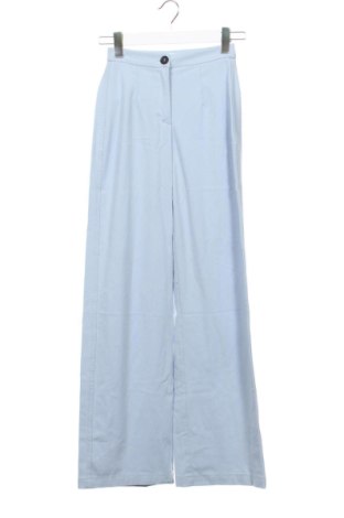 Pantaloni de femei Bershka, Mărime XXS, Culoare Albastru, Preț 78,74 Lei, #137810465
