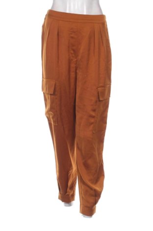 Pantaloni de femei Object, Mărime S, Culoare Portocaliu, Preț 288,44 Lei, #137813485