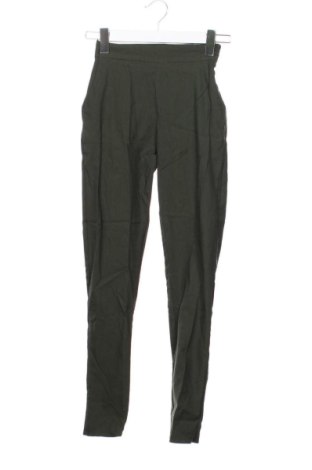 Pantaloni de femei Noobass, Mărime XXS, Culoare Verde, Preț 78,74 Lei, #137813496