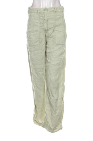 Pantaloni de femei Zara, Mărime S, Culoare Verde, Preț 72,00 Lei, #137815393