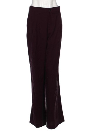 Pantaloni de femei Zara, Mărime XL, Culoare Mov, Preț 73,49 Lei, #137829817