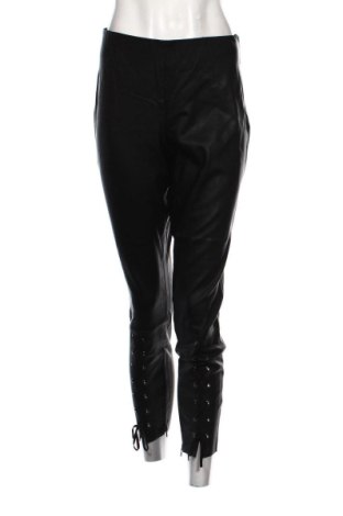 Pantaloni de femei Zara, Mărime L, Culoare Negru, Preț 73,49 Lei, #137840860