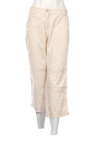 Pantaloni de femei Cecil, Mărime L, Culoare Ecru, Preț 110,03 Lei, #137841350