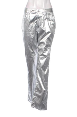 Pantaloni de femei H&M, Mărime M, Culoare Argintiu, Preț 78,00 Lei, #137845434