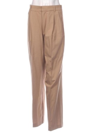 Pantaloni de femei Zara, Mărime M, Culoare Bej, Preț 73,49 Lei, #137847603