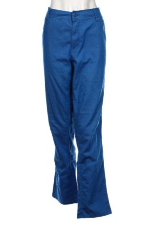 Pantaloni de femei Ms Mode, Mărime 3XL, Culoare Albastru, Preț 78,74 Lei, #137848317