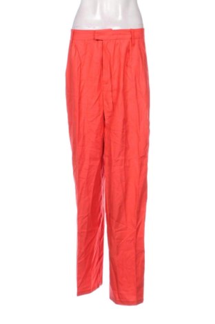 Pantaloni de femei Bershka, Mărime M, Culoare Roșu, Preț 78,74 Lei, #137853482
