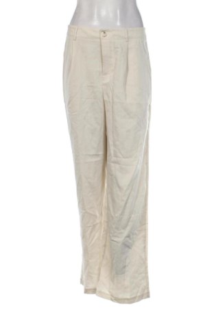 Pantaloni de femei SHEIN, Mărime M, Culoare Ecru, Preț 77,89 Lei, #137817816