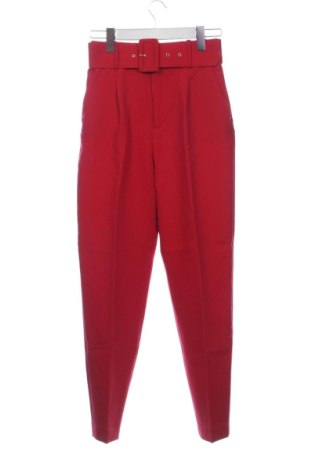 Pantaloni de femei Zara, Mărime XS, Culoare Roșu, Preț 167,97 Lei, #137824062
