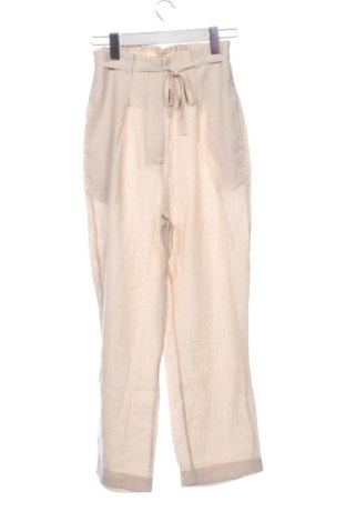 Дамски панталон Mango, Размер XXS, Цвят Бежов, Цена 30,00 €, #137825259