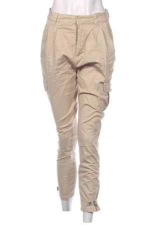 Pantaloni de femei Reserved, Mărime S, Culoare Bej, Preț 78,00 Lei, #137839608