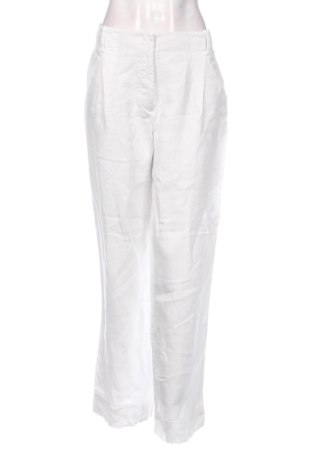 Pantaloni de femei Zara, Mărime M, Culoare Alb, Preț 72,00 Lei, #137841556