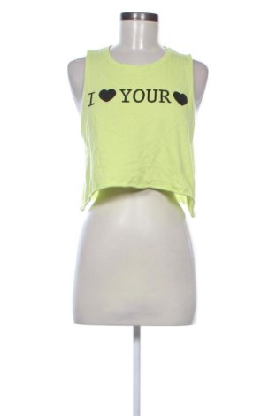 Tricou de damă Pull&Bear, Mărime M, Culoare Galben, Preț 47,24 Lei, #137837542