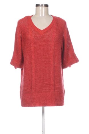 Damski sweter OUT/FIT, Rozmiar XXL, Kolor Czerwony, Cena 222,60 zł, #137802341