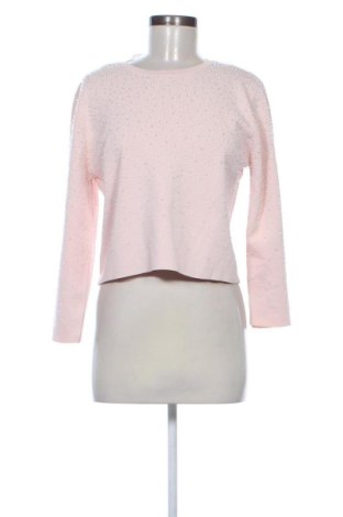 Pulover de femei Zara, Mărime M, Culoare Roz, Preț 73,49 Lei, #137818376